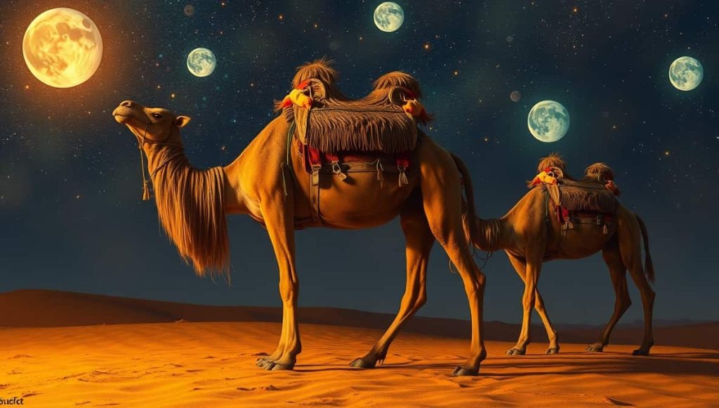 تعبیر خواب گله شتر