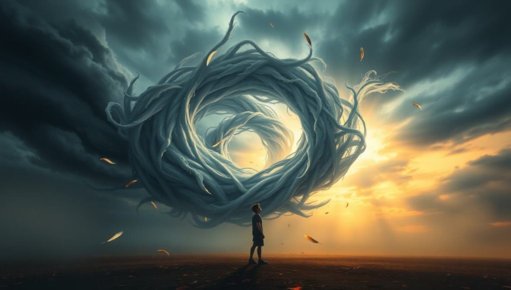 تعبیر خواب باد و طوفان از نظر معنوی
